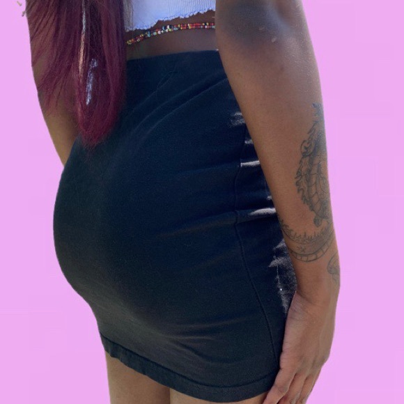 Vanilla 💓| Reworked Polo bodycon Skirt - Picture 2 of 2